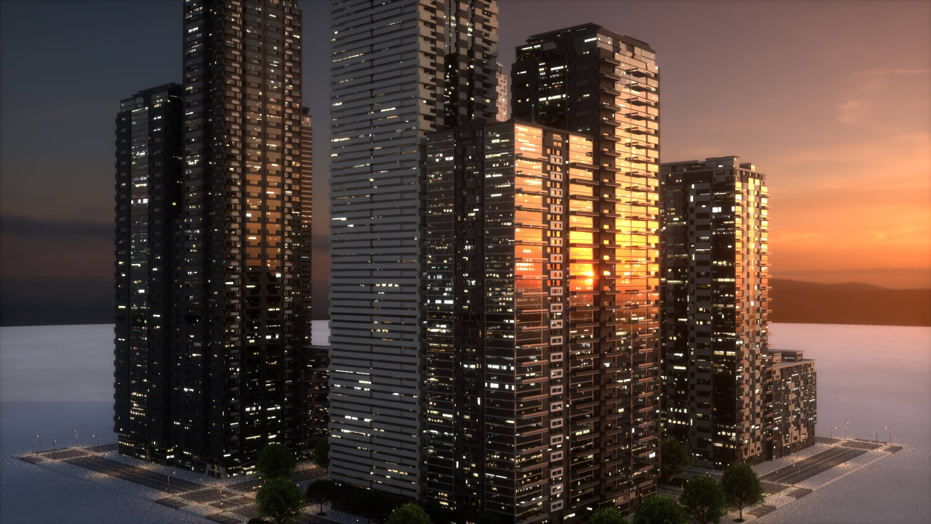 City Block Type B13 - 3D Model by Fwcolbert3D2