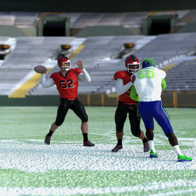 G3R American Football Prop and Poses