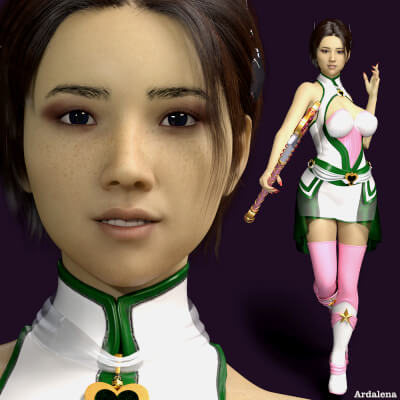 G3A Ardalena for Genesis 8 Female