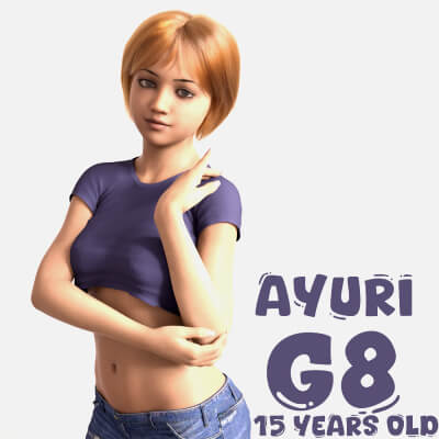 G3A Ayuri for Genesis 8 Female