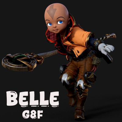 G3A Belle for Genesis 8 Female