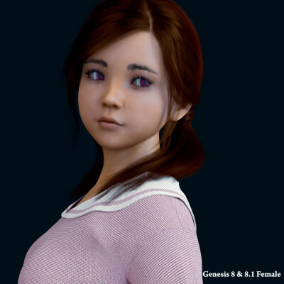 G3A Mikye For Genesis 8 & 8.1 Female