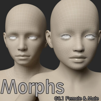 G3A Regina &amp Albert Morph for Genesis 8