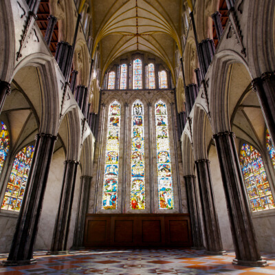 Cathedral Full Gothic Nave