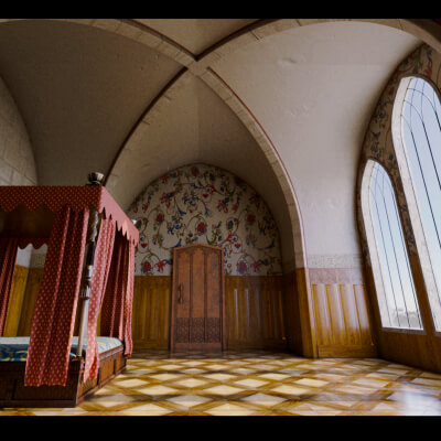 Medieval Royal Gothic Bedroom