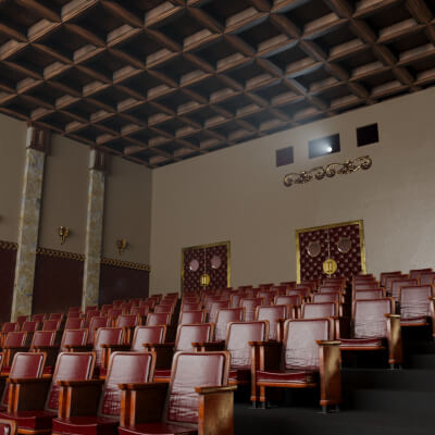 Movie Theater Classic Interior