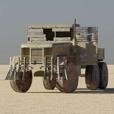 Post Apocalyptic Truck