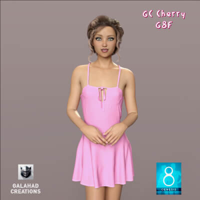 GC Cherry for Genesis 8 Females
