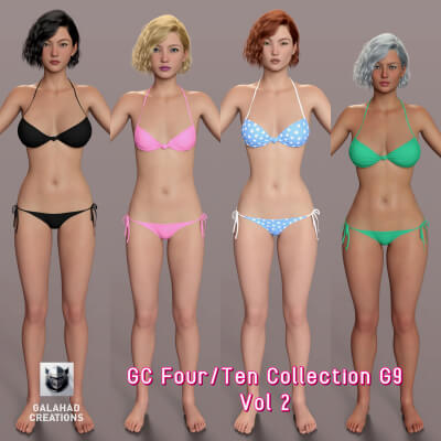GC Four/Ten Collection Character Morphs for G9F Vol 2