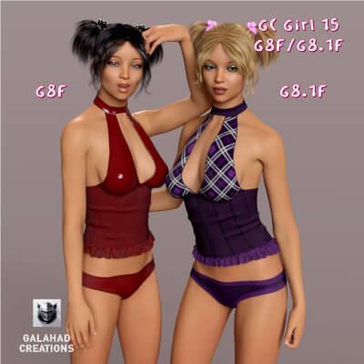 GC Girl 15 Character Morph for G8F/G8.1F