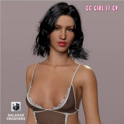 GC Girl 17 Character Morph for Genesis 9