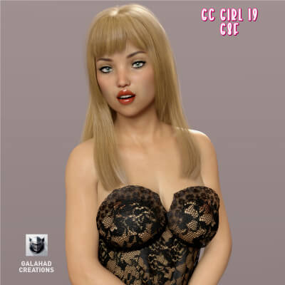 GC Girl 19 Character Morph for Genesis 8 Female