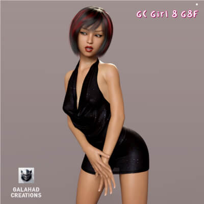 GC Girl 8 Character Morph for G8F
