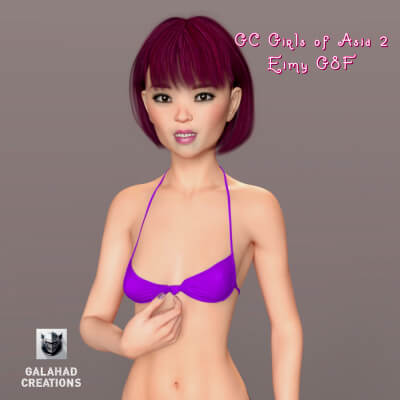 GC Girls of Asia 2 Eimy Character Morph for G8F