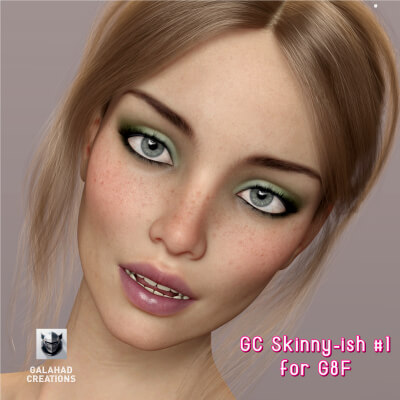 GC Skinny-ish 1 Character Morph for Genesis 8 Females by GalahadCreations
