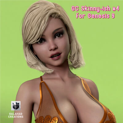 GC Skinny-ish 4 Character Morph for Genesis 9 by GalahadCreations