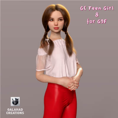 GC Teen Girl 8 Character Morph for Genesis 9
