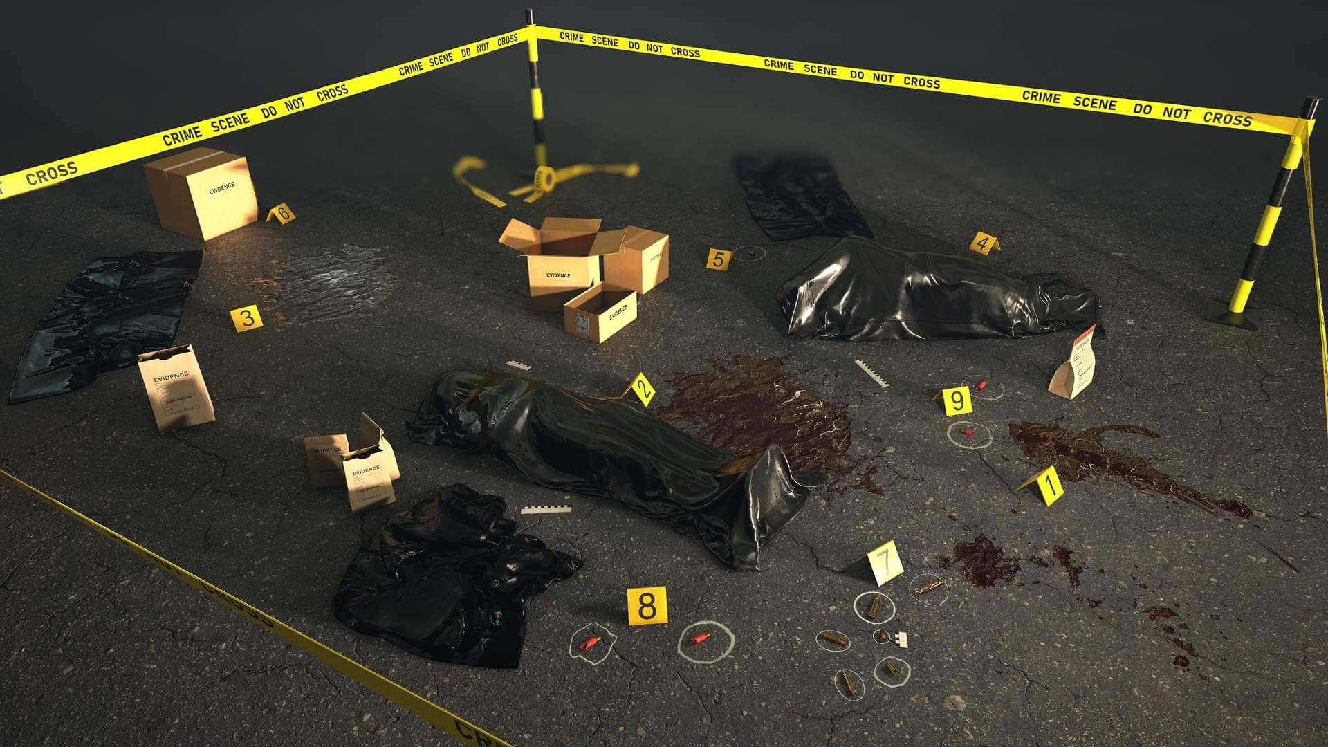 Newest crime scene photos