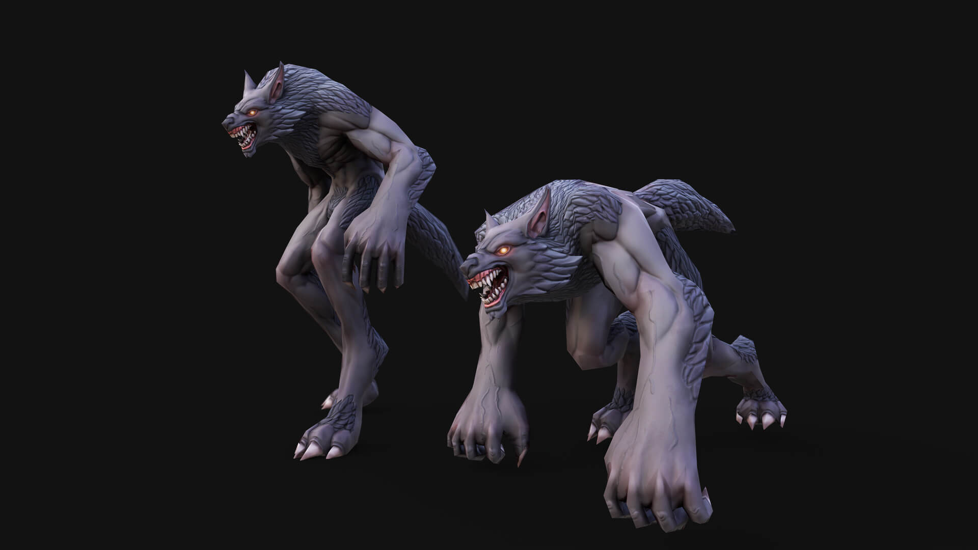 Stylized Werewolf - 3D Model by Game-Ready Studios