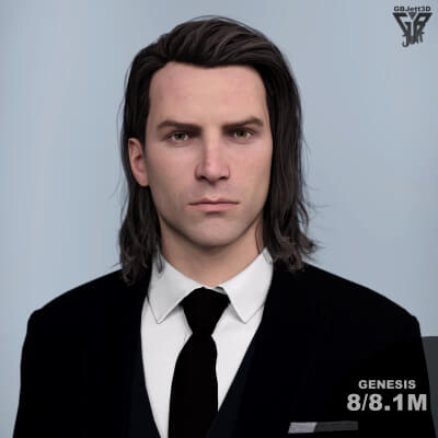 GBJ Dami for Genesis 8/8.1 Male