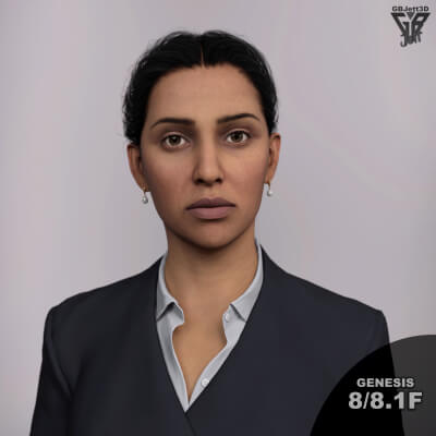 GBJ Em for Genesis 8/8.1 Female