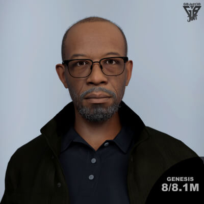 GBJ Green for Genesis 8/8.1 Male