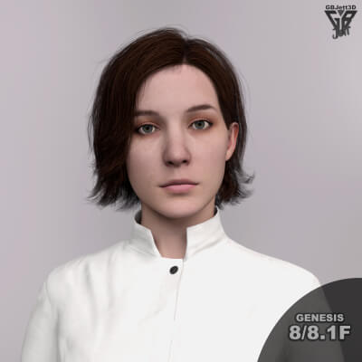 GBJ Lena for Genesis 8/8.1 Female