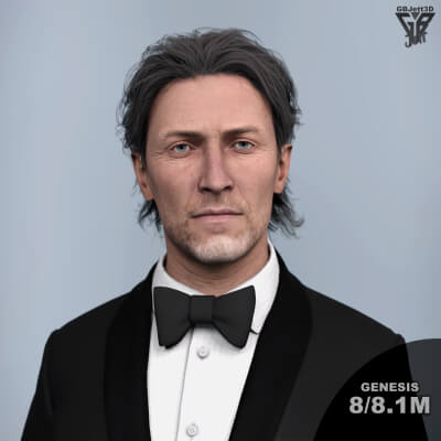 GBJ Nine for Genesis 8/8.1 Male