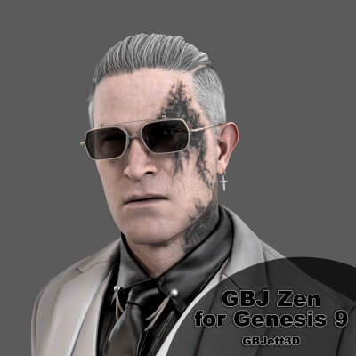GBJ Zen for Genesis 9 by gbjett3d