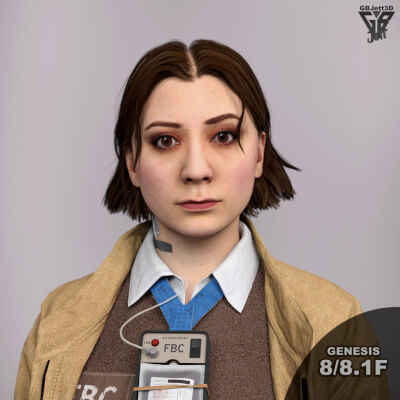 GBJ Zoy for Genesis 8/8.1 Female