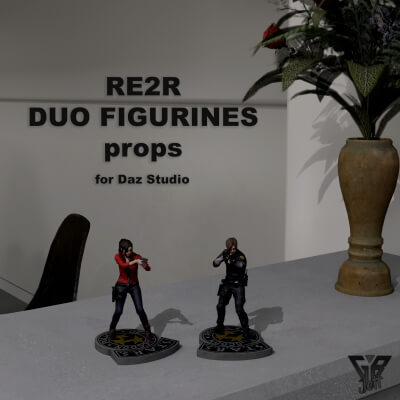 RE2R Duo Figurines