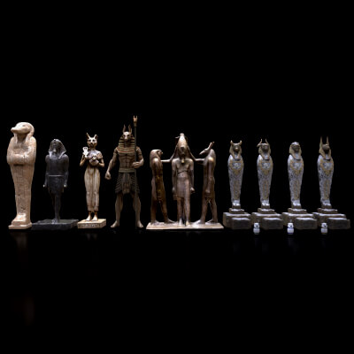 Ancient Egyptian Statues Pack No 2