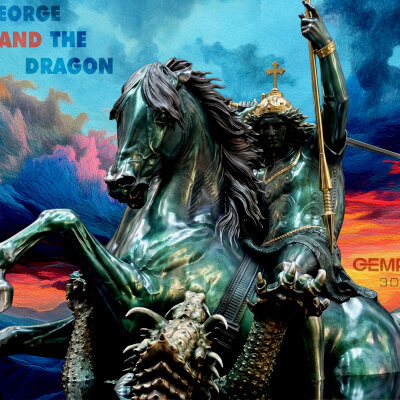 Saint George and the Dragon - CNC or Print