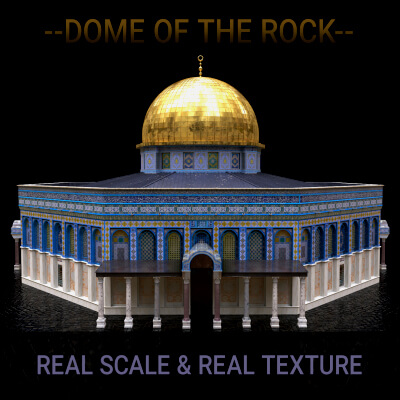 Dome of the Rock - Masjid Al Aqsa Real Scale