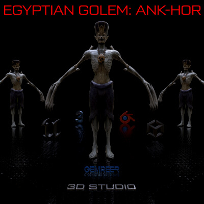 Golem Ank-Hor - The Cursed Sentinel