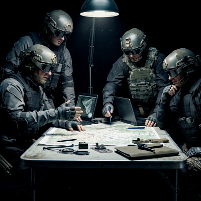 MI6 Black Ops Team Modular Character Pack by gemreer