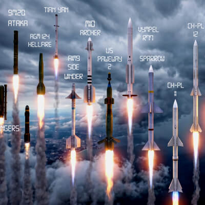 Missile Pack Ultra - Game-Ready by gemreer