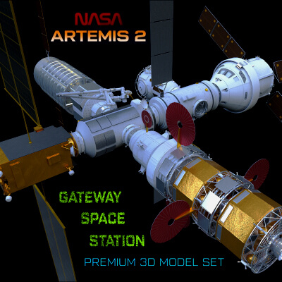NASA Gateway Space Station Ultra Pack by gemreer