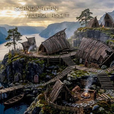 Nordic Village Asset Pack