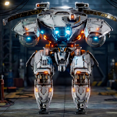 Pragmata Sector Guard - Fully Rigged by gemreer