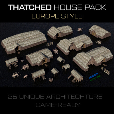 Thatched House Mega Pack