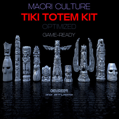 Tiki Totem Pack - Optimized