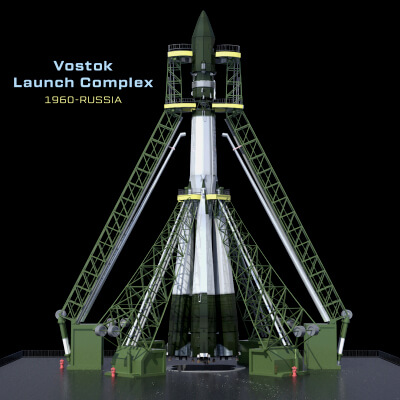 Vostok Launch Complex Russia 1960s