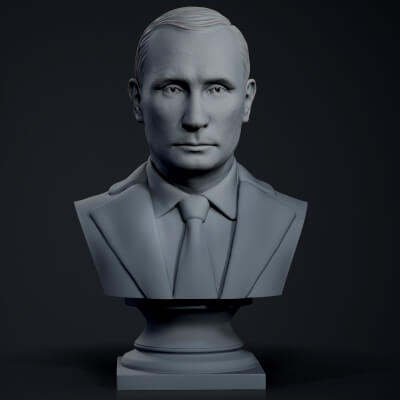 Vladimir Vladimirovich Putin - Bust