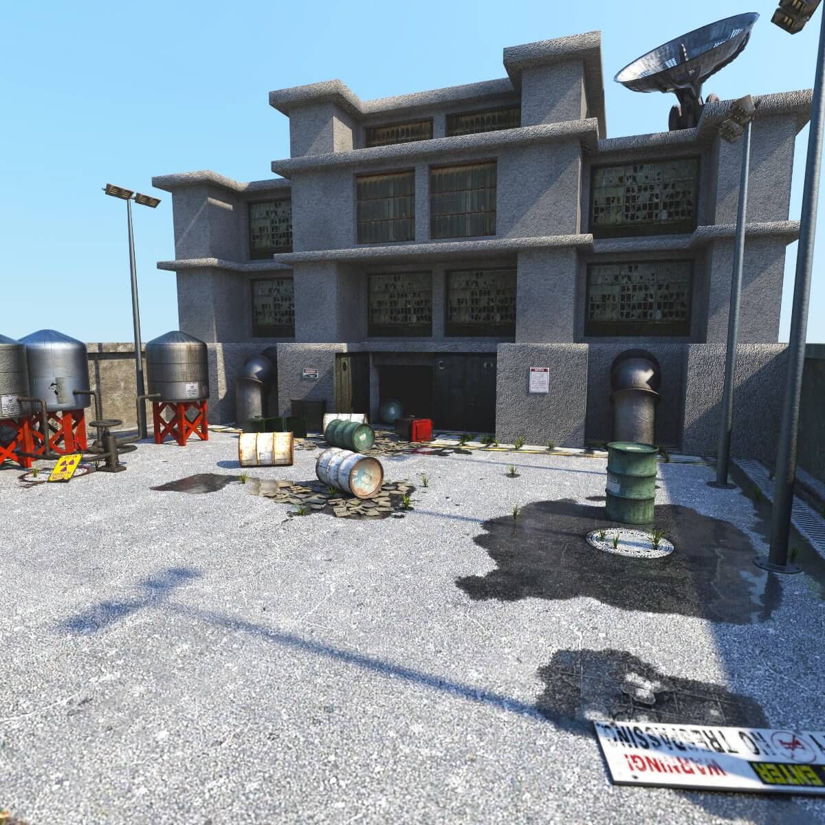 Abandoned Research Lab