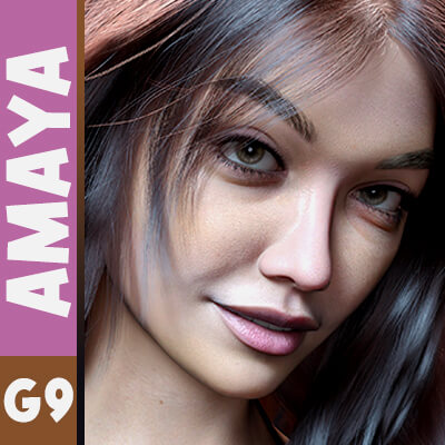 Amaya for Genesis 9 by gendragon3d
