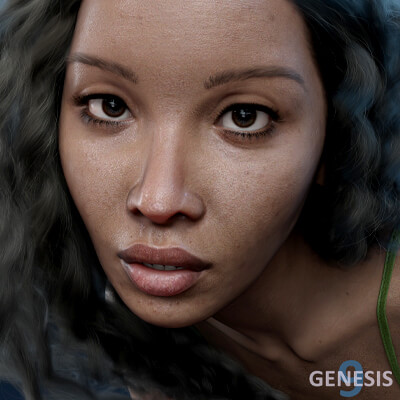 Emery for Genesis 9 by gendragon3d