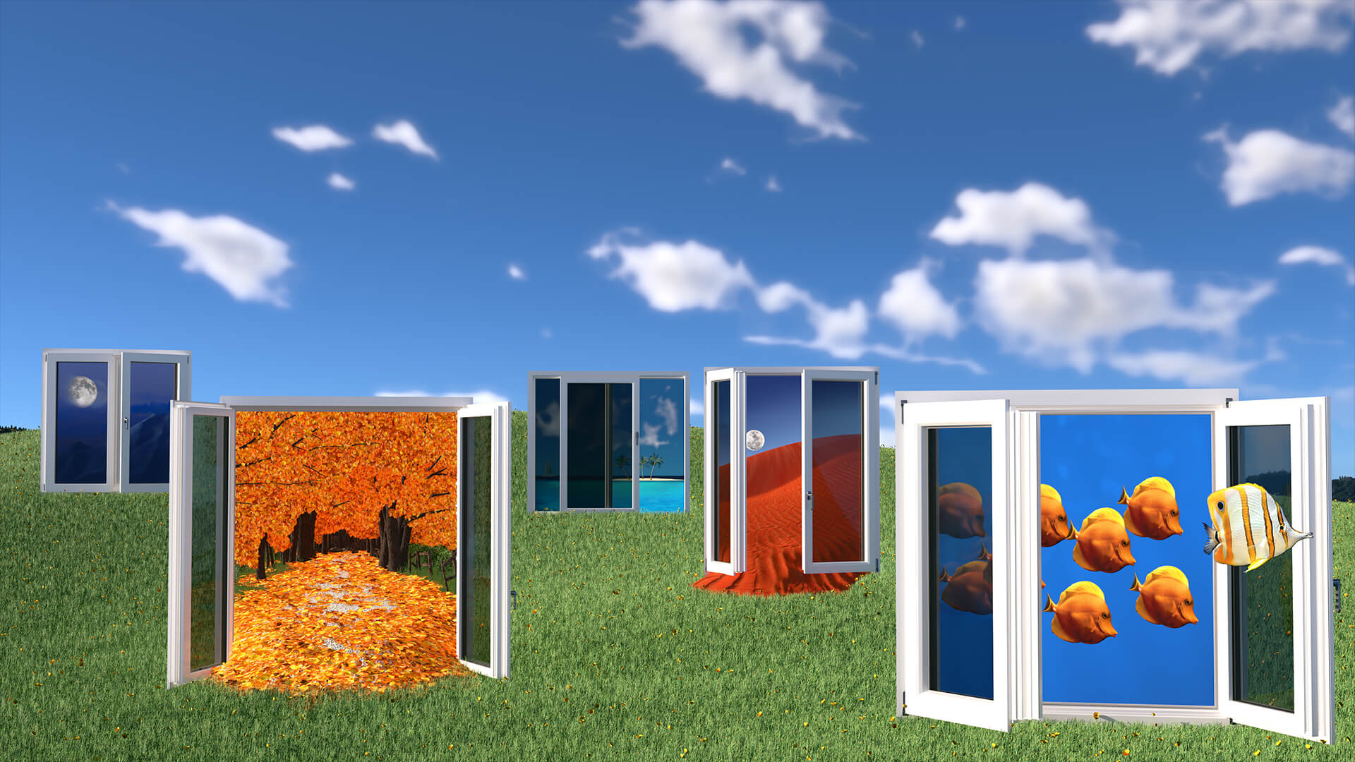 Windows Xp 3d Renders Windows 3D Render, Digital Art by GentleSkull