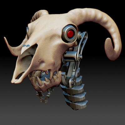 Robotic Metal Cabra