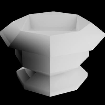Elegant Flower Pot